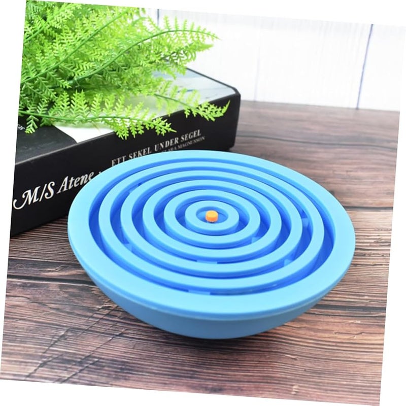 Blue Balancing Maze Game 2PCS Set for Adults Concentration Training Fun Educational Home Activity - Image 4